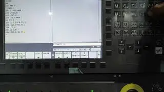Facing program menual fanuc control 
