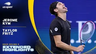 Jerome Kym vs. Taylor Fritz Extended Highlights | 2025 US Open Round 3