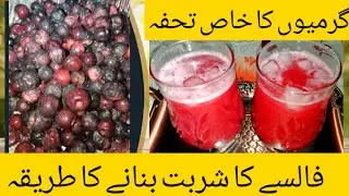 Falsa Sharbat Recipe || Falsa Juice Recipe || Instant Cooking With Saba