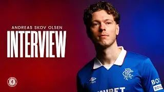 Andreas Skov Olsen First RangersTV Interview