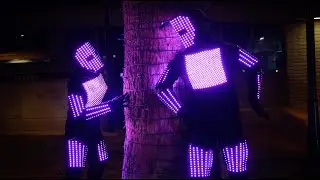 Robotic Wearable LED Performance Art