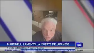 Ricardo Martinelli lament&oacute; la muerte de Japanese y envi&oacute; condolencias a sus familiares