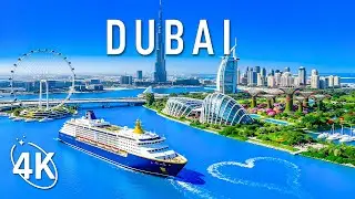 DUBAI IN 4K DRONE FOOTAGE (ULTRA HD) - Beautiful Skyline Landscapes
