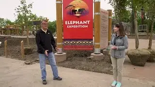 Check out the elephants&rsquo; new digs at the Kansas City Zoo!
