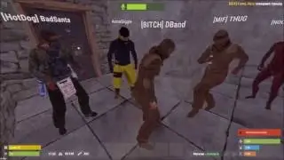 Rust! Девушка админ с напарником проводят Event Паркур /Crymap x5