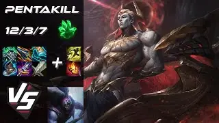 TOP Zaahen vs Jax [PENTAKILL] - NA Challenger Patch 26.2