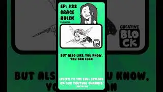 Shy Voice Acting GRACE ROLEK | #animation #creativeblock #podcast #shorts