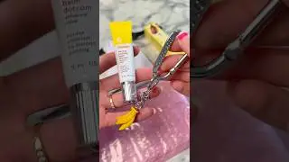 Relaxing No Talking ASMR Makeup Unboxing Glossier Banana Lip Balm + Keychain 🍌 #asmr #glossier
