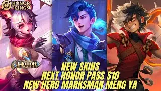 Skin Next Honor Pass S10 (Magic School) Daji & Gao | New Hero Marksman Meng Ya Rilis - HOK Global