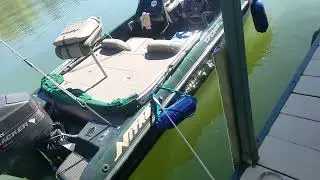 1996 NITRO Fishing boat/the Luckycharm Startup and idle