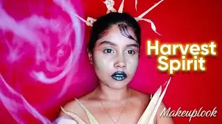 Harvest Spirit makeup with story 💄I Makeup tutorial I creative makeup look