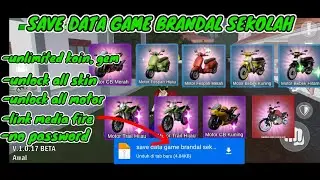 ❗update save data game brandal sekolah v1.0.17 unlock all skin | (Link media fire no pw)