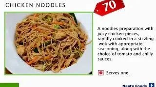 Menu| Noodles| Chicken Noodles |Neato Foods, Ambattur. Your Favourite Nearby Restaurants