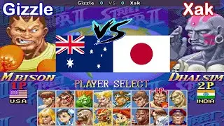 Super Street Fighter II X: Grand Master Challenge - Gizzle vs Xak