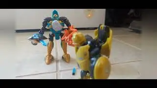 Transformers Verses Ep.1 quickstrike vs TFO bumblebee and Devastation optimus 
