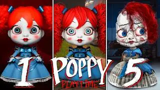 How Poppy Changed from 1-5 Chapter Poppy Playtime
