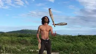 Malabares | como fazer claves de bambu