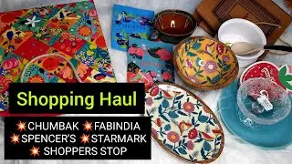 Shopping Haul - Chumbak | Fabindia | Spencer's | Starmark | Shoppers Stop