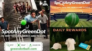 Spot Any Green Dot Contest | Tata Ipl Green Dot Ball Loot offer | win Tata IPL Match Ticket #tataipl