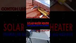 Solar Water Heater | #solarheat #reels #shortly #watch #solarwaterheater