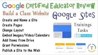 New Google Sites: Build a Class Website
