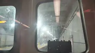 broadcasting riding mta maryland metro utv budd baltimore subway from shot tower to west cold spring