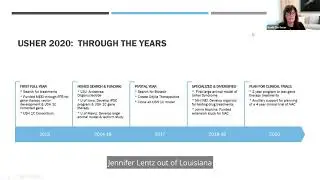 Usher 2020:  USH 1C Community Update - January 29, 2021