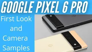 Google Pixel 6 Pro Hands On. REAL CAMERA SAMPLES