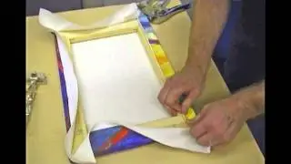 PermaJet guide on how to wrap a canvas print