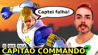 O QUE CAPIT&Atilde;O COMMANDO FALA EM MARVEL VS CAPCOM?