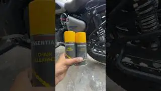 Royal Enfield Classic 350 Best Chain Lube & Chain Cleaning 2023 #viralvideo #trending #classic350