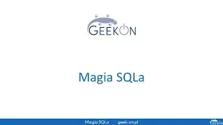 Magia SQL, czyli automagicznie działające skrypty