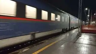 Nightjet in transito con rallentamento a Gallese in Teverina 