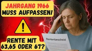 Jahrgang 1966: Rente mit 63 oder 67? Was ist sinnvoll?