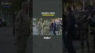 U.S. Defense Secretary Arrives for Tour of Demilitarised Zone Between North and South Korea