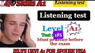 IELTS LIFE SKILLS EXAM A1 listening test 2026