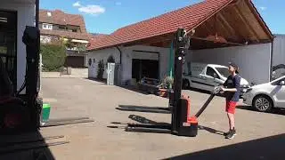 Elektro-Hochhubwagen EP Equipment ES10-10, Elektroameise