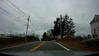 Driving in Glocester, Rhode Island