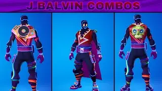 BEST J BALVIN PARTY TROOPER COMBOS IN FORTNITE | Party Trooper J Balvin Style Overview & Combos