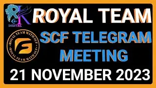 SCF ROYAL TEAM 21 NOVEMBER MEETING 🤝