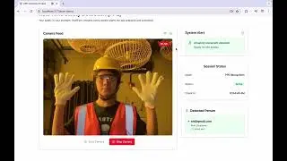 WolfEye+ Demo | Real-Time Face Recognition & PPE Detection for Workplace Safety