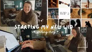 Starting my New WIP // fantasy romance fairytale retelling // writing vlog