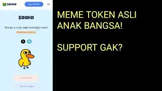 Gila‼️ Meme Token Asli Anak Bangsa Indonesia Yang memiliki Utilitas Nyata !