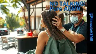 Extreme ASMR: Insane Haircut Transformation with Fire!