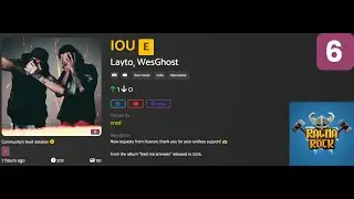 IOU - Layto x WesGhost Lvl 6 (Custom) [Ragnarock VoT]