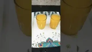Unlock the magic of mango with this irresistible homemade Frooti! 🍹✨ #MangoMadness #DIYDelight #asmr
