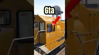 Управляй поездом в играх GTA #gta #gtav #gta6