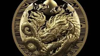 $350 Pure Gold Coin &ndash; Year of the Dragon &ndash; Mintage: 108 (2024)