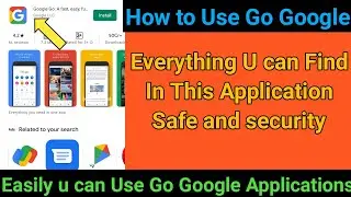 How to Use Google Go App in Hindi / गूगल गो एप्लीकेशन चलाना सीखे | Google Go App in Hindi - Be Smart
