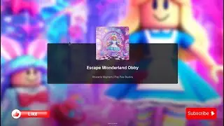 ESCAPE WONDERLAND OBBY! FULL GAMEPLAY! #roblox #robloxgameplay #gameplay